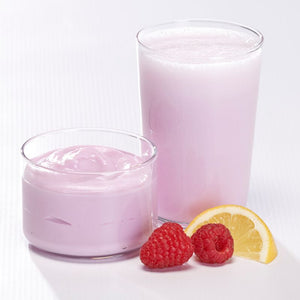 Lemon Raspberry Shake or Pudding